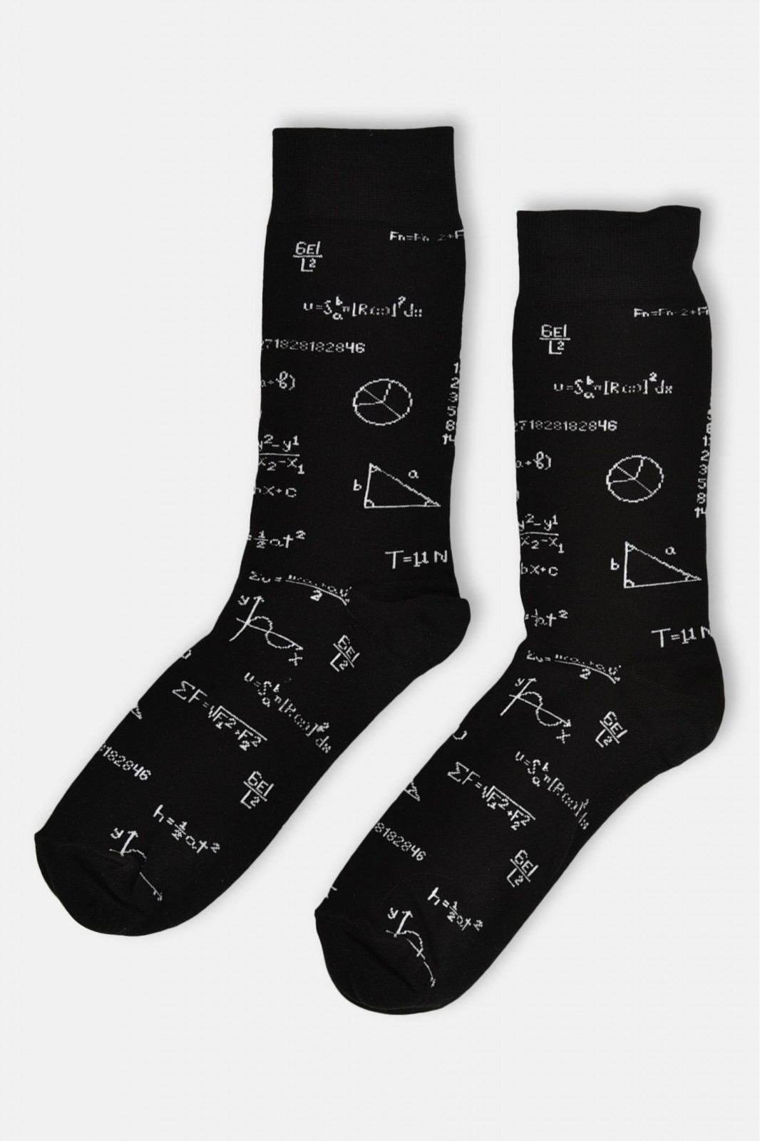 UNISEX Socks with Mathematic patterns 