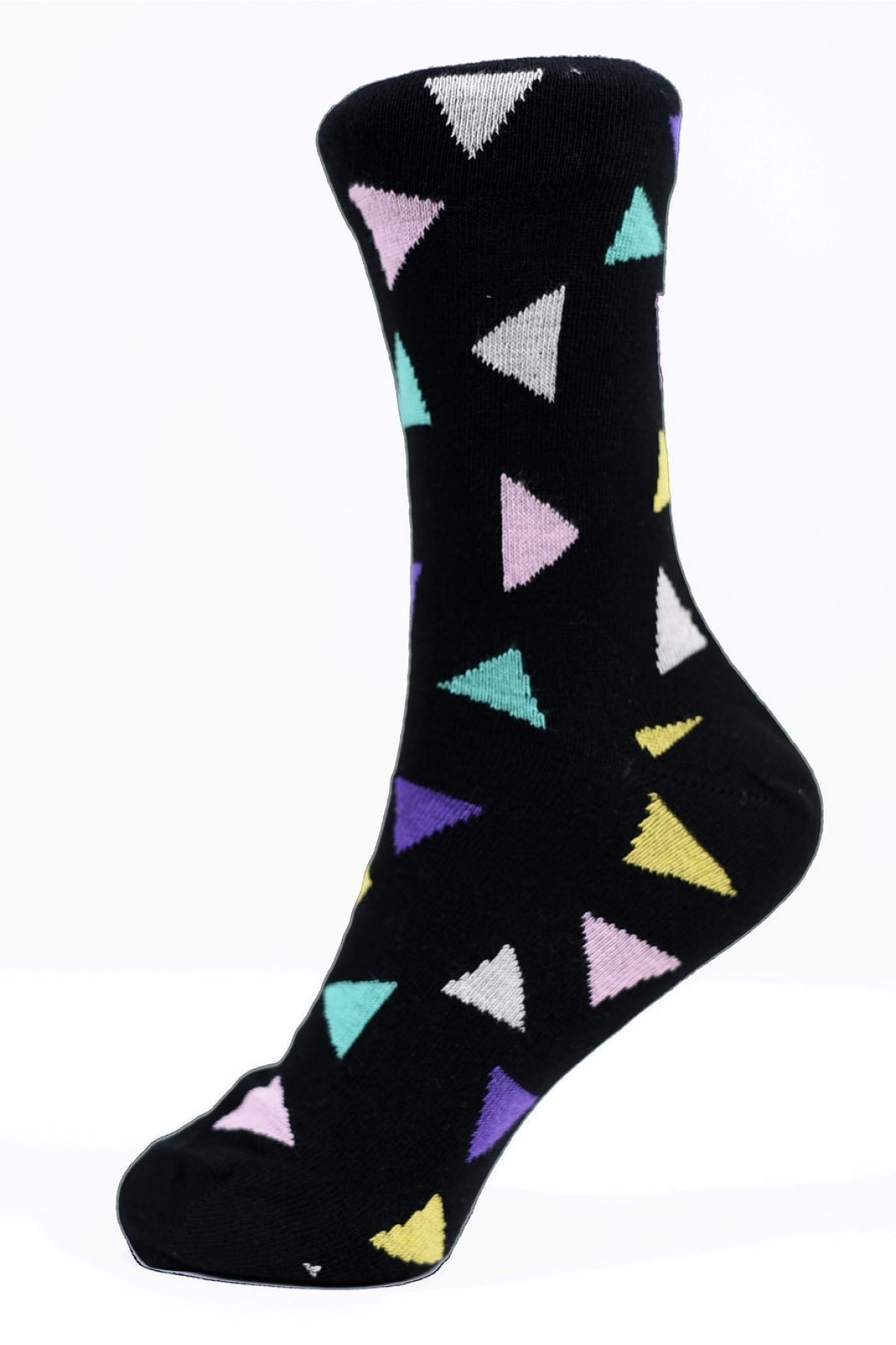 Trendy Cotton Socks TRIANGLES - UNISEX 