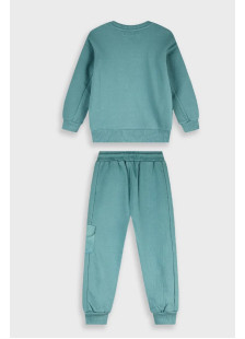 ENERGIERS boys' winter tracksuit set with hooded sweatshirt and long sweatpants