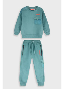 ENERGIERS boys' winter tracksuit set with hooded sweatshirt and long sweatpants