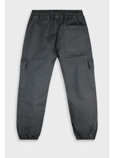 ENERGIERS boys' jogger cargo trousers with side cargo pockets and elasticated ankle cuffs