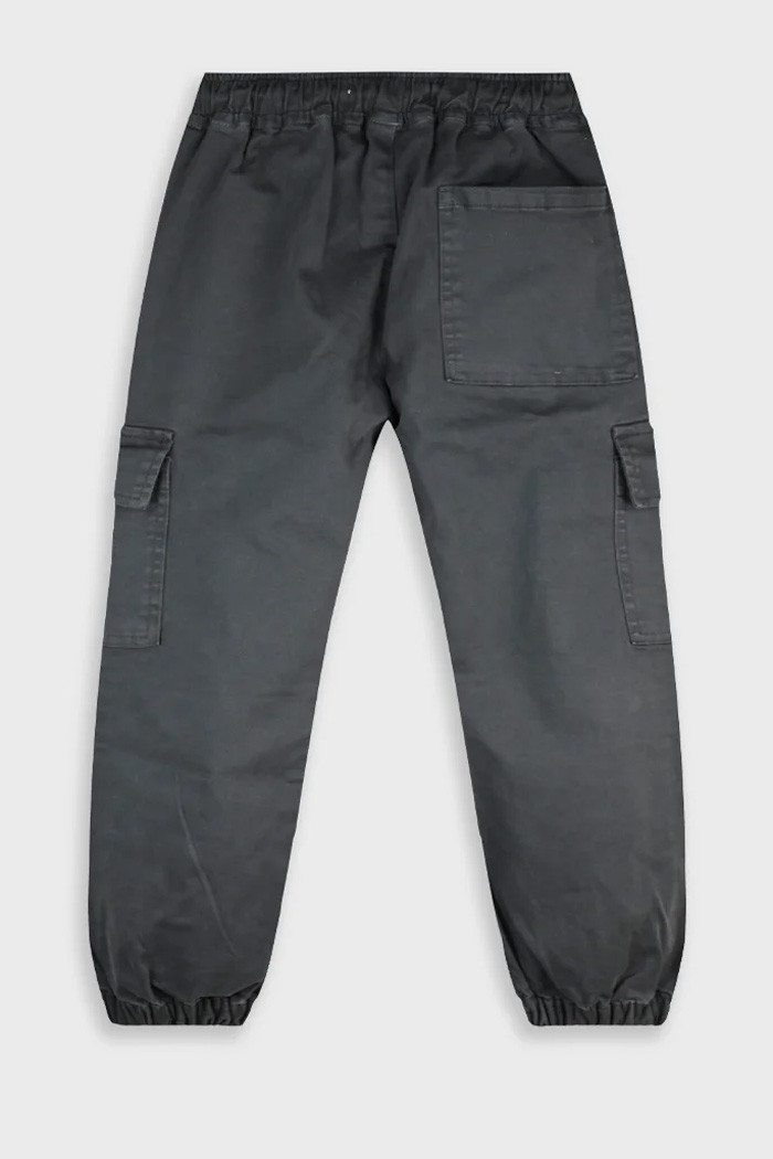 ENERGIERS boys' jogger cargo trousers with side cargo pockets and elasticated ankle cuffs