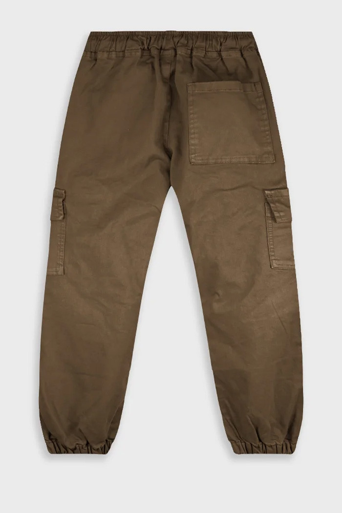 ENERGIERS boys' jogger cargo trousers with side cargo pockets and elasticated ankle cuffs