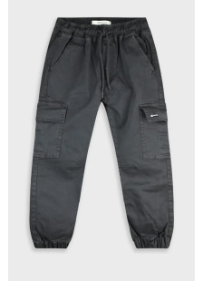 ENERGIERS boys' jogger cargo trousers with side cargo pockets and elasticated ankle cuffs