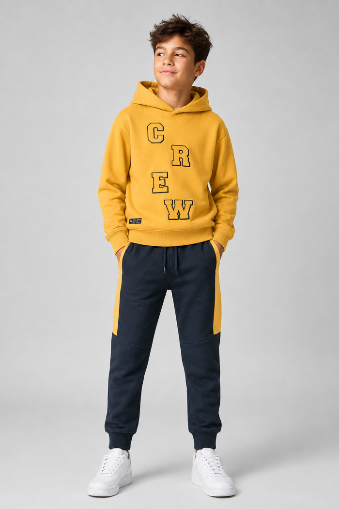 Boys' Hooded Tracksuit Set ENERGIERS 13-126049-0