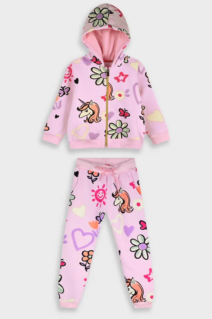 Girls' Winter Tracksuit Set ENERGIERS 15-126330-0