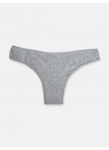 Monochrome brazilian panties - Cotton (5 pieces)