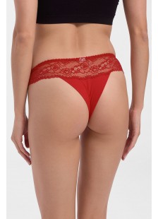 Norddiva Brazilian panty with lace VERA