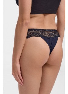 Norddiva Brazilian panty with lace VERA