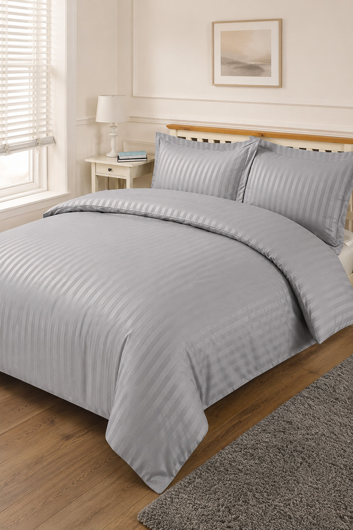 Glamour Single Flat Sheet Set 170x280 cm with 1 Pillowcase