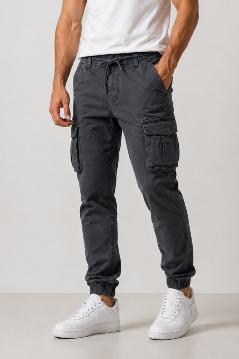 FOREX men's cargo trousers 1356-B anthracite