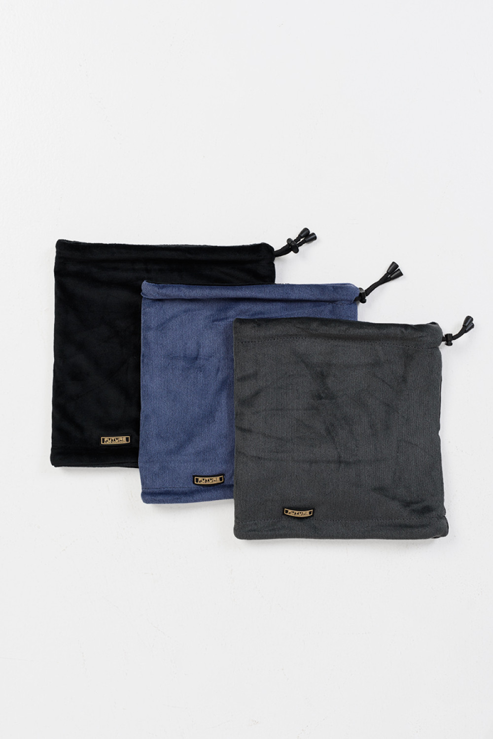 FUTURE fleece neck scarf with extra inner lining, Combo 1