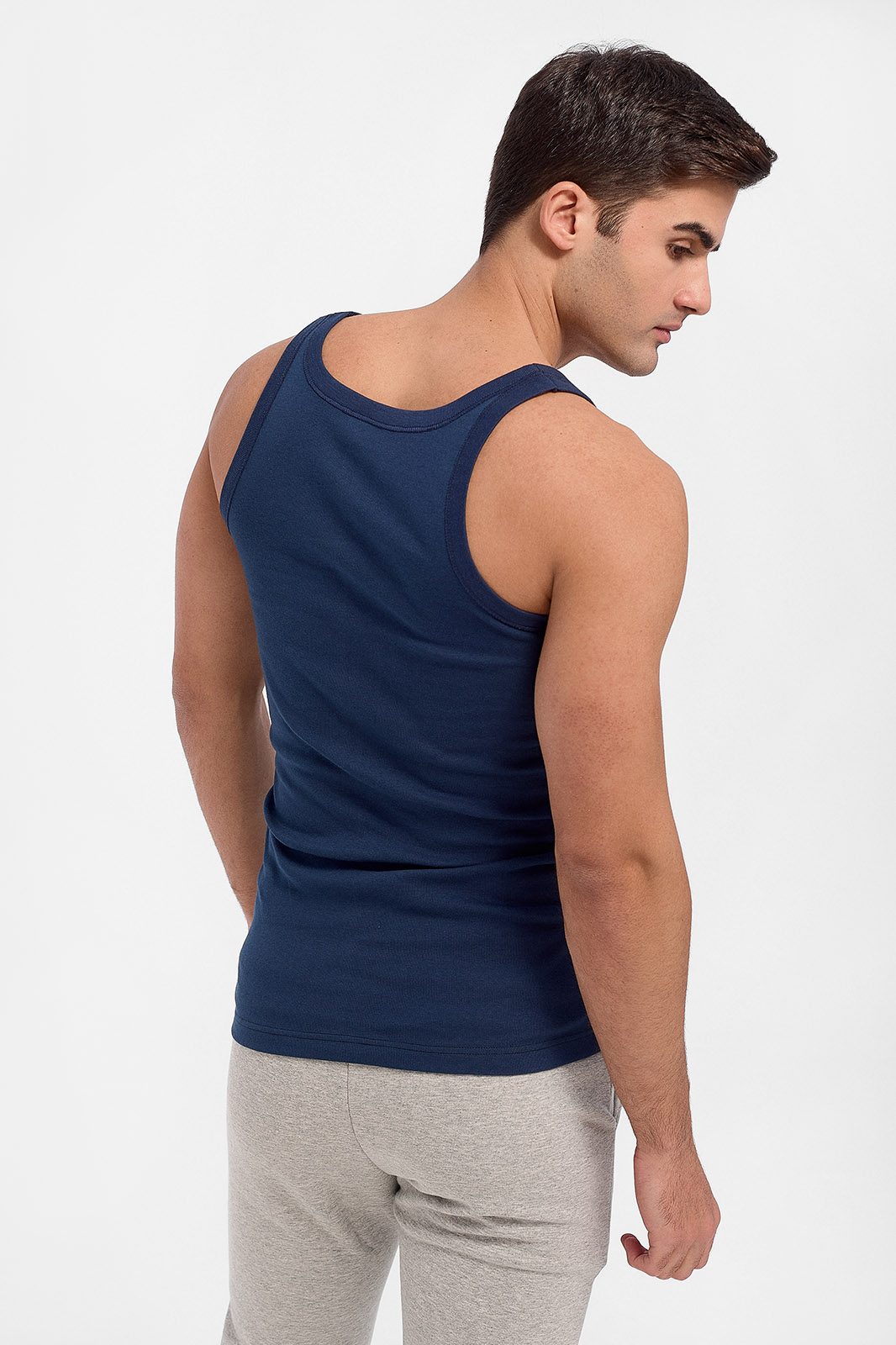 Mens GIORGIO Undershirt with straps - 100% Cotton from S to 4XL