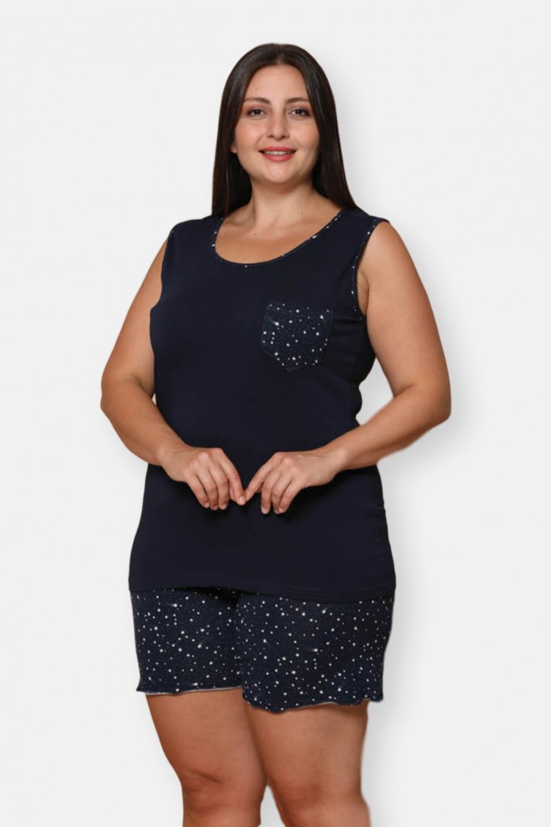 Womens Pajama SEXEN Classic Navy Summer 2021