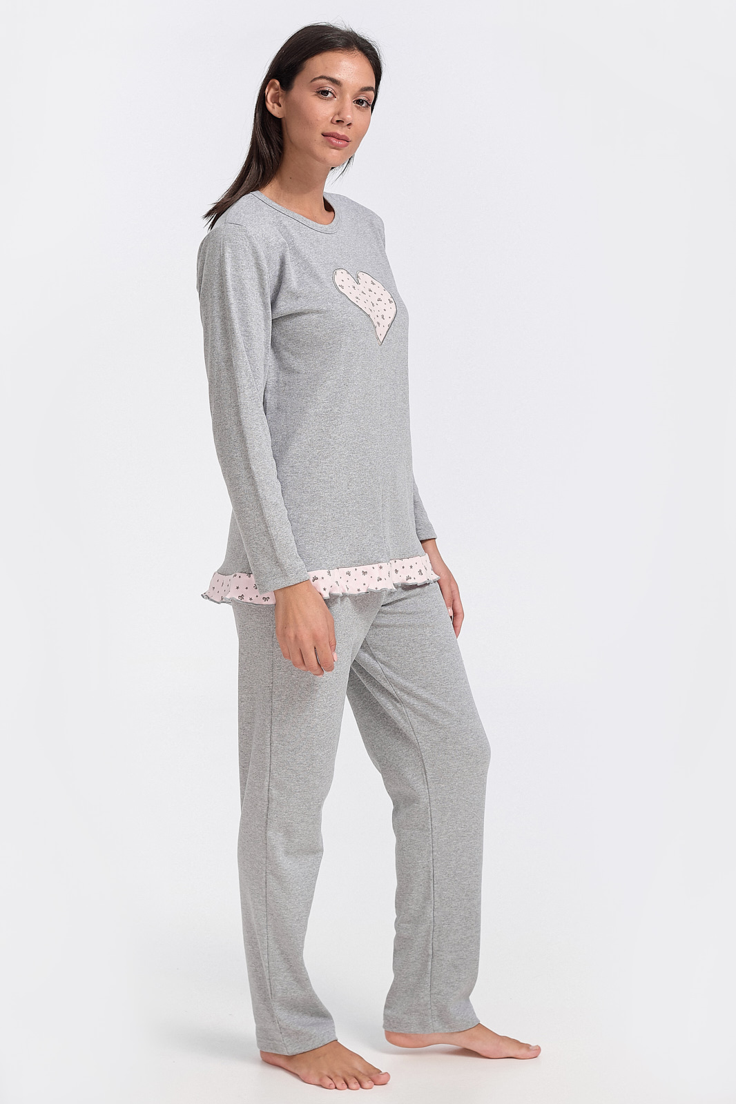 Womens  Pajamas Cherry Heart Winter 20/21 (S-3XL)