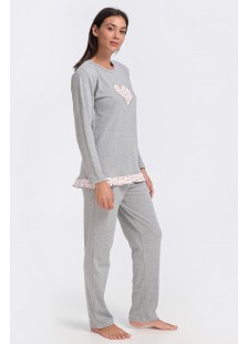 Womens  Pajamas Cherry Heart Winter 20/21 (S-3XL)