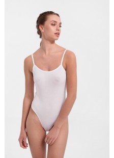 HELIOS bodysuit with thin straps - Micromodal