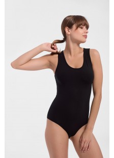 HELIOS bodysuit with wide straps - Micromodal