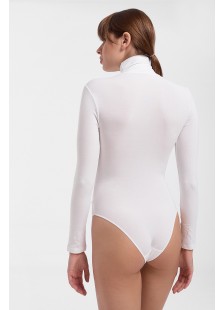 HELIOS Long sleeve turtleneck bodysuit - Micromodal