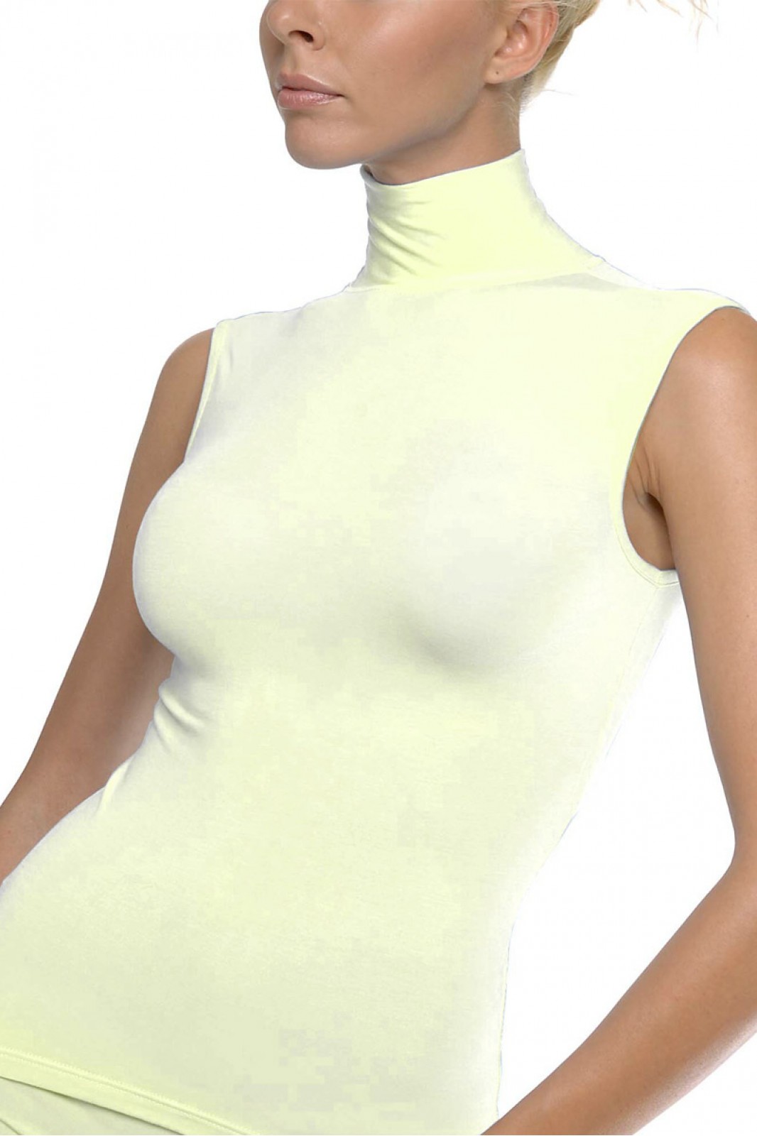 HELIOS Sleeveless turtleneck undershirt - MICROMODAL 