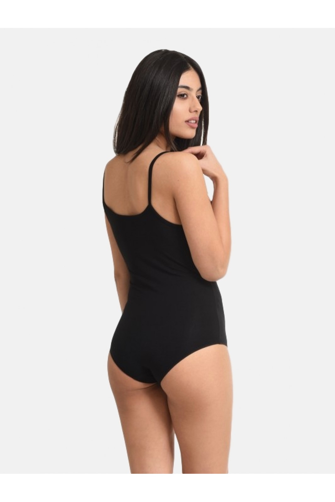 HELIOS bodysuit with thin straps - Micromodal