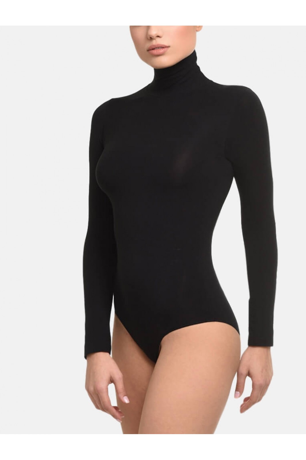 HELIOS Long sleeve turtleneck bodysuit - Micromodal