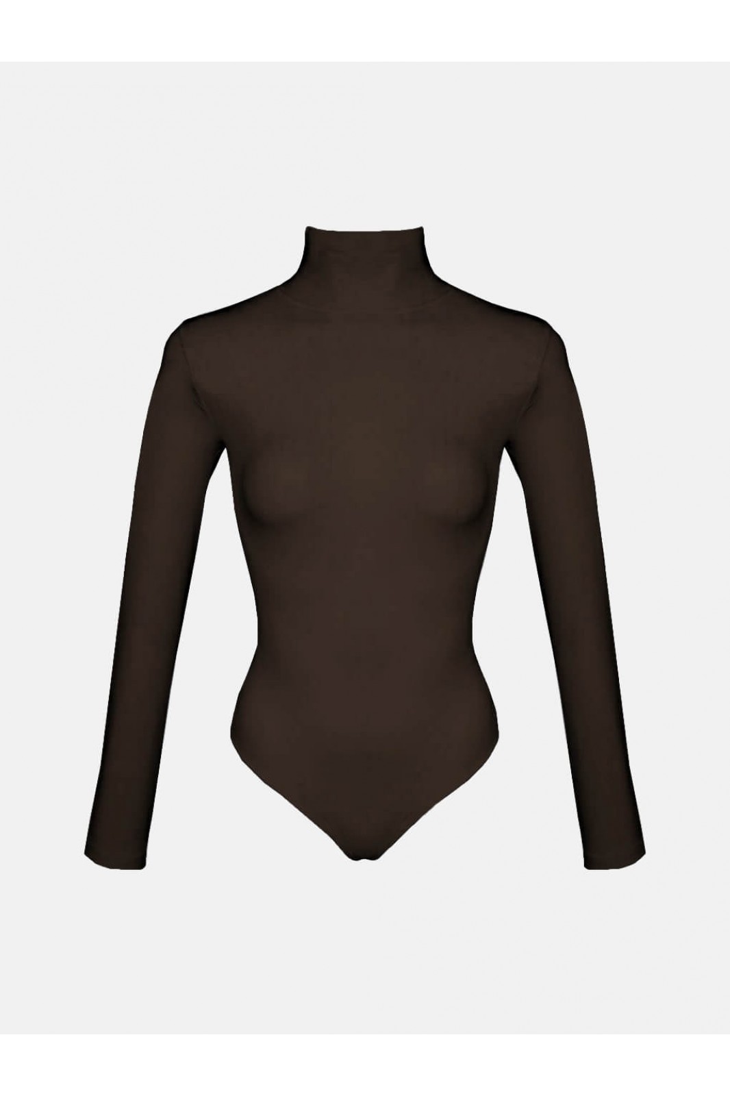 HELIOS Long sleeve turtleneck bodysuit - Micromodal