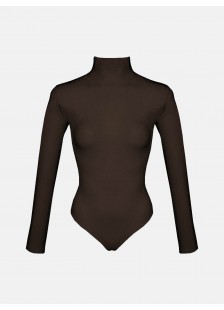 HELIOS Long sleeve turtleneck bodysuit - Micromodal