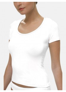 Womens short-sleeved underwear HELIOS - Micromodal 