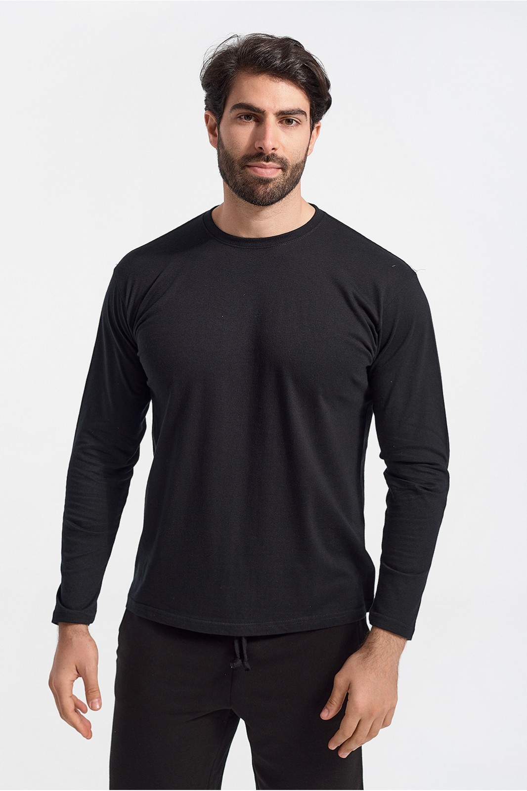 Plain Longsleeve Mens JHK Blouse