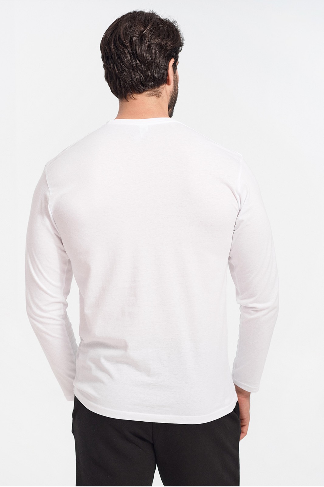 Plain Longsleeve Mens JHK Blouse