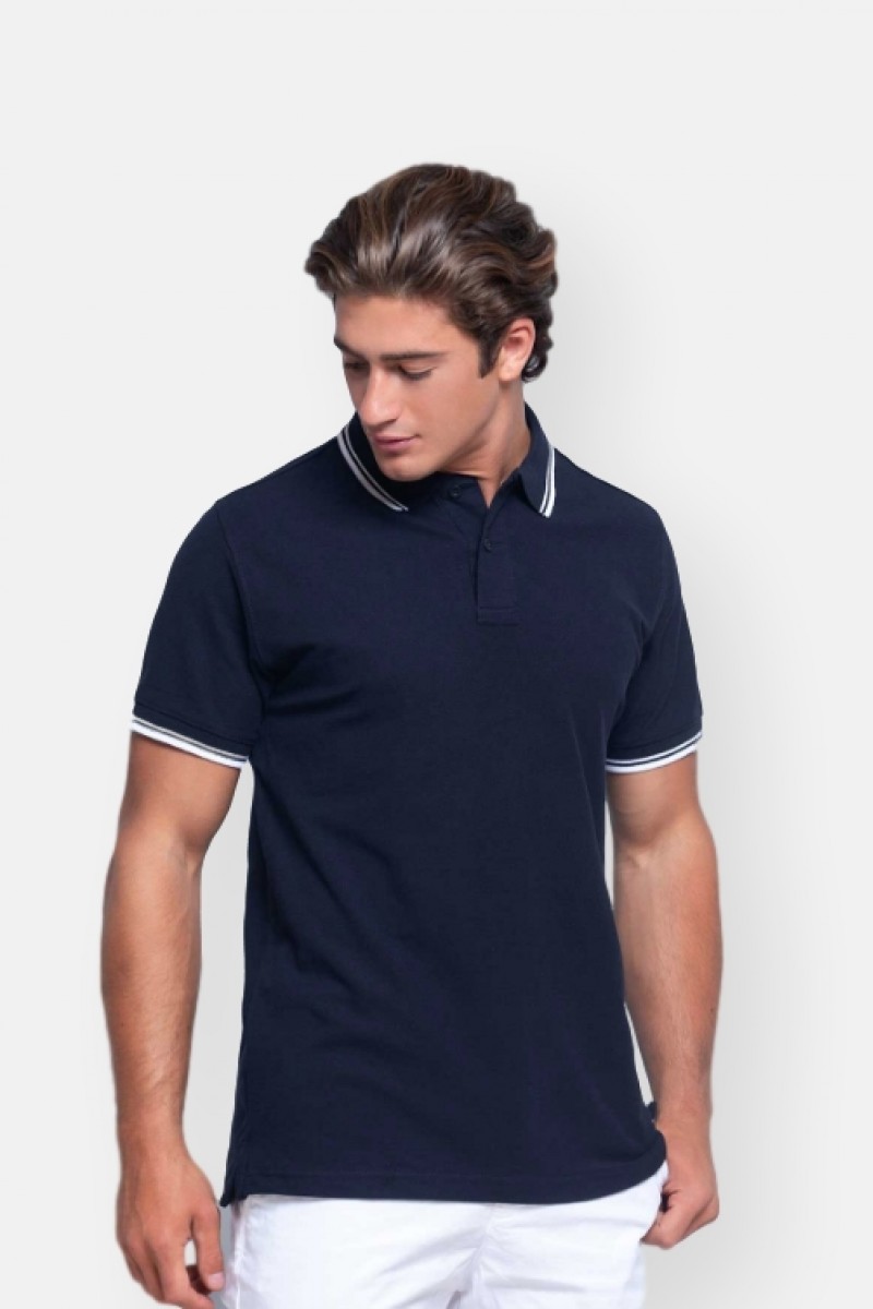 Mens Polo JHK Pique PORA210