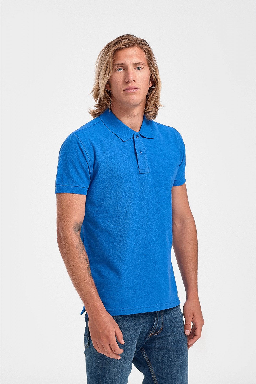 Herren Polo Plain JHK in 9 Farben