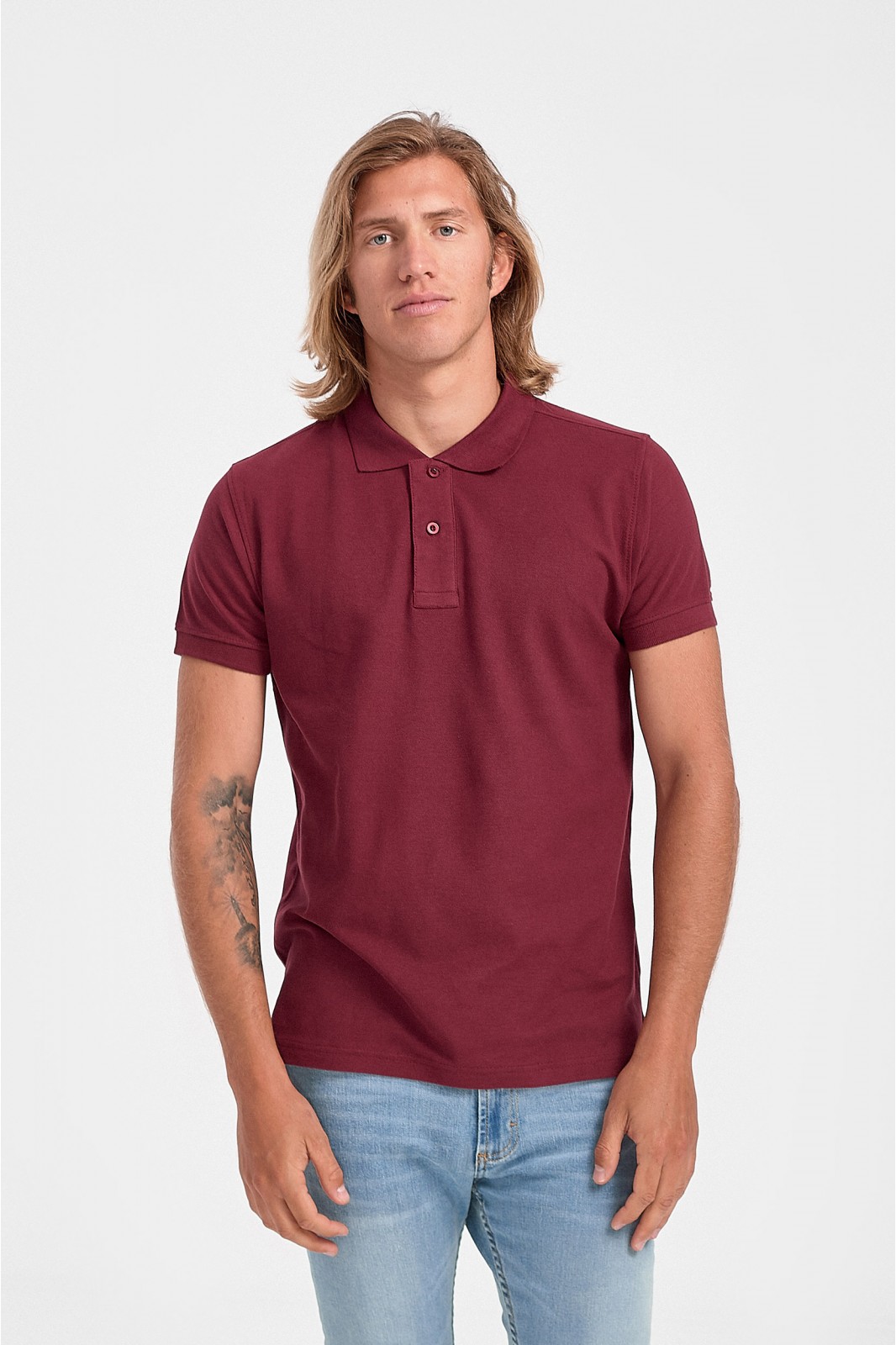 Mens Polo Plain JHK in 9 Colours