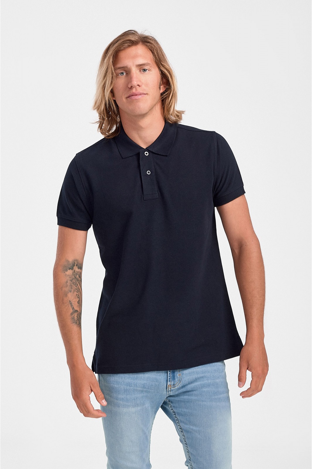 Mens Polo Plain JHK in 9 Colours