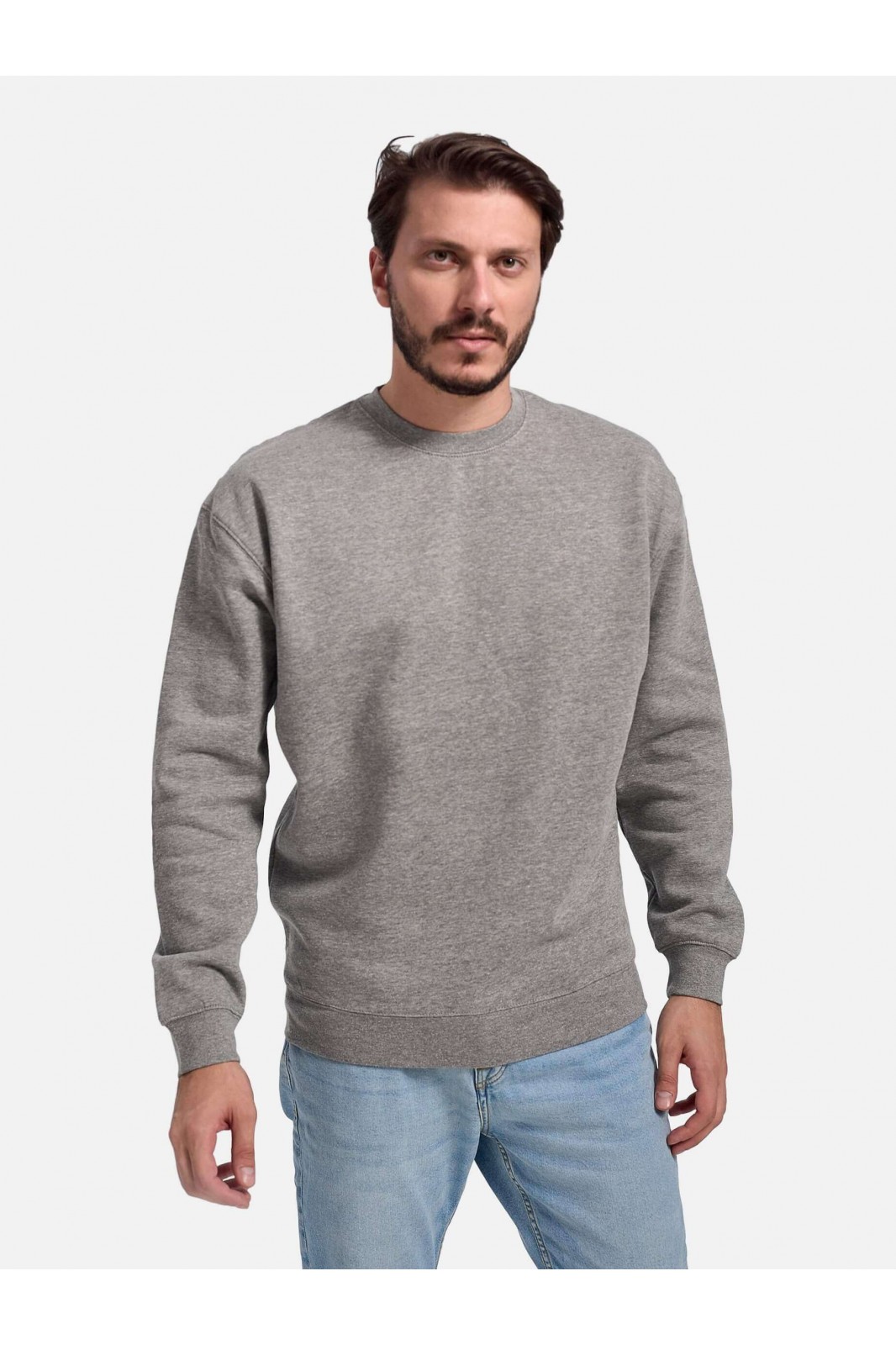 Einfarbiges Herren-Sweatshirt JHK in 8 Farben