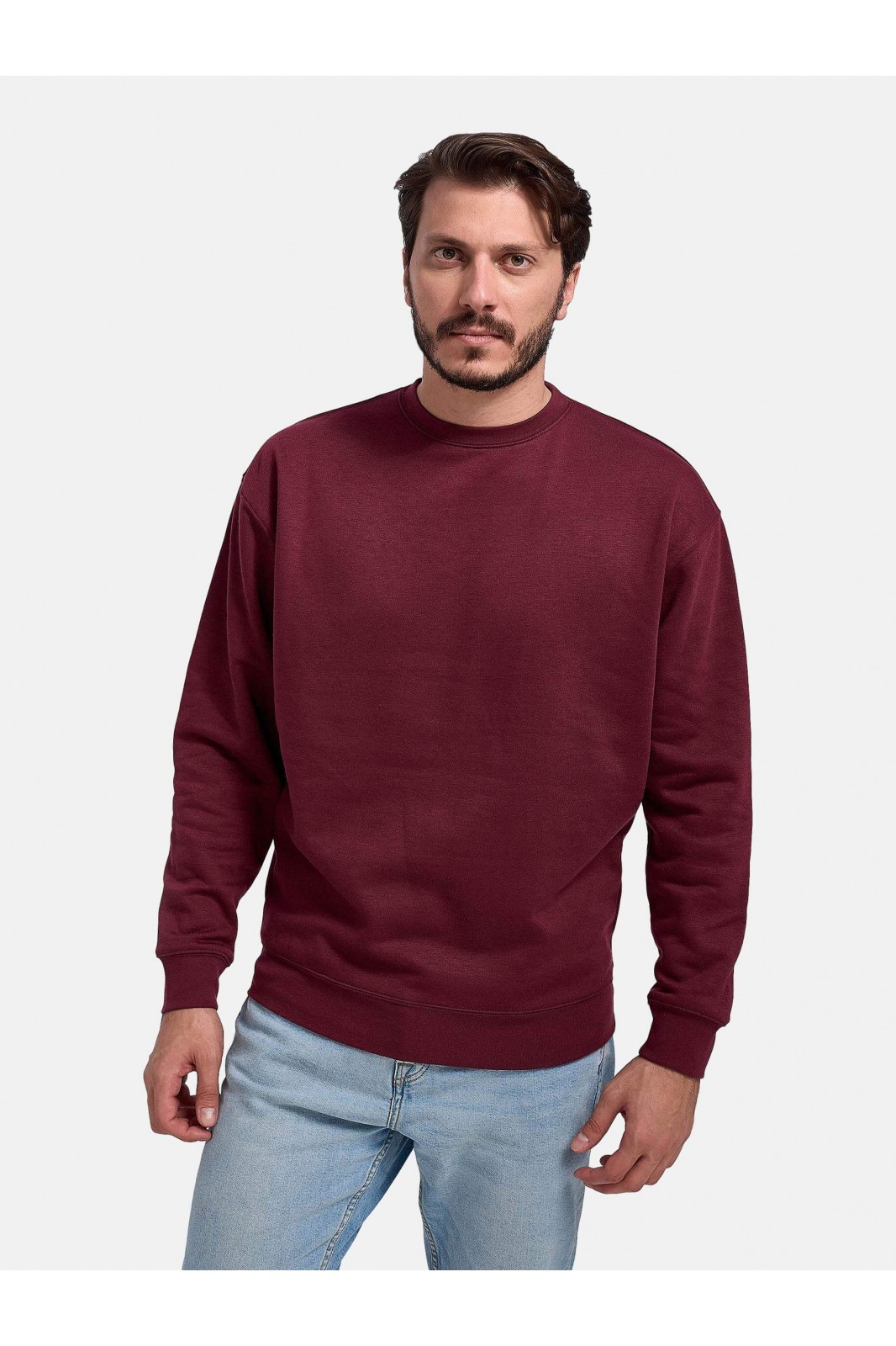 Mens Plain Sweatshirt JHK in 8 Colours