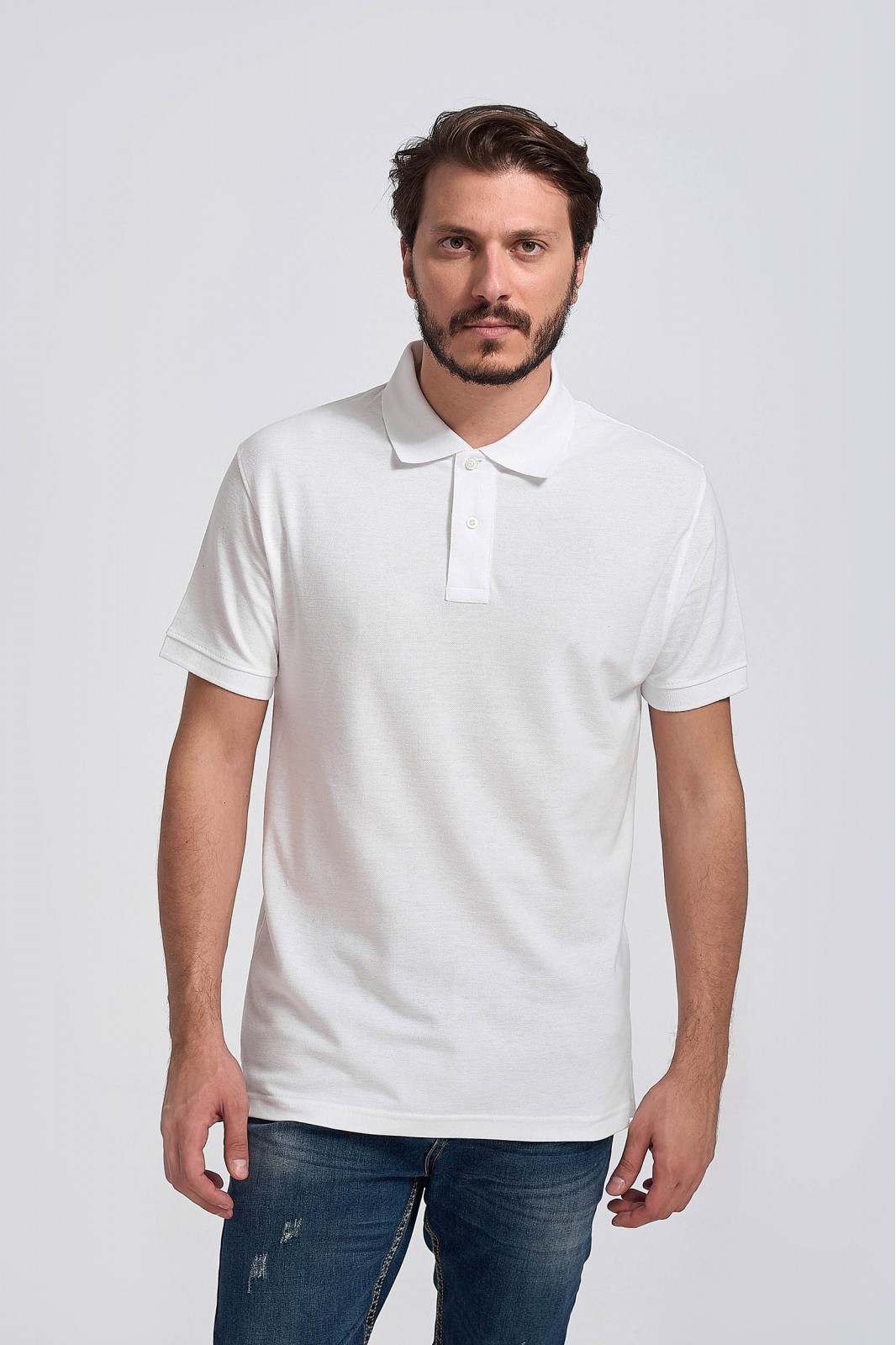 Mens Polo Plain JHK in 9 Colours