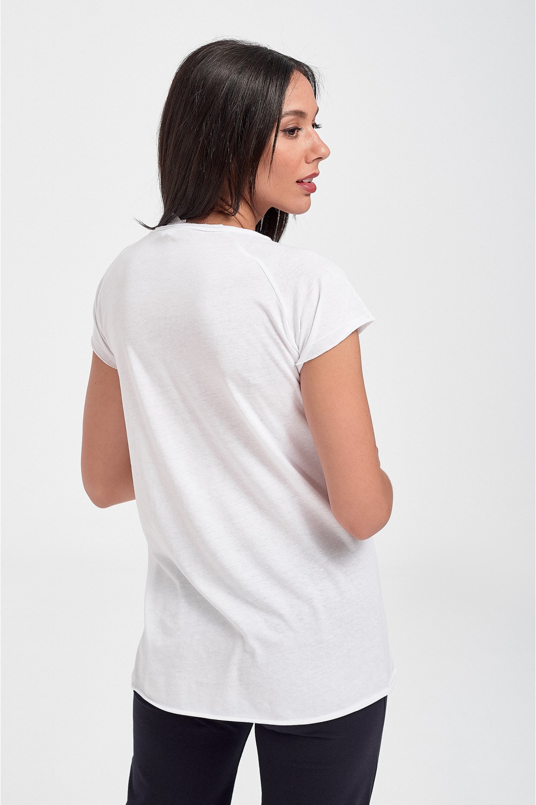 Womens plain T-Shirt JHK in 3 colours