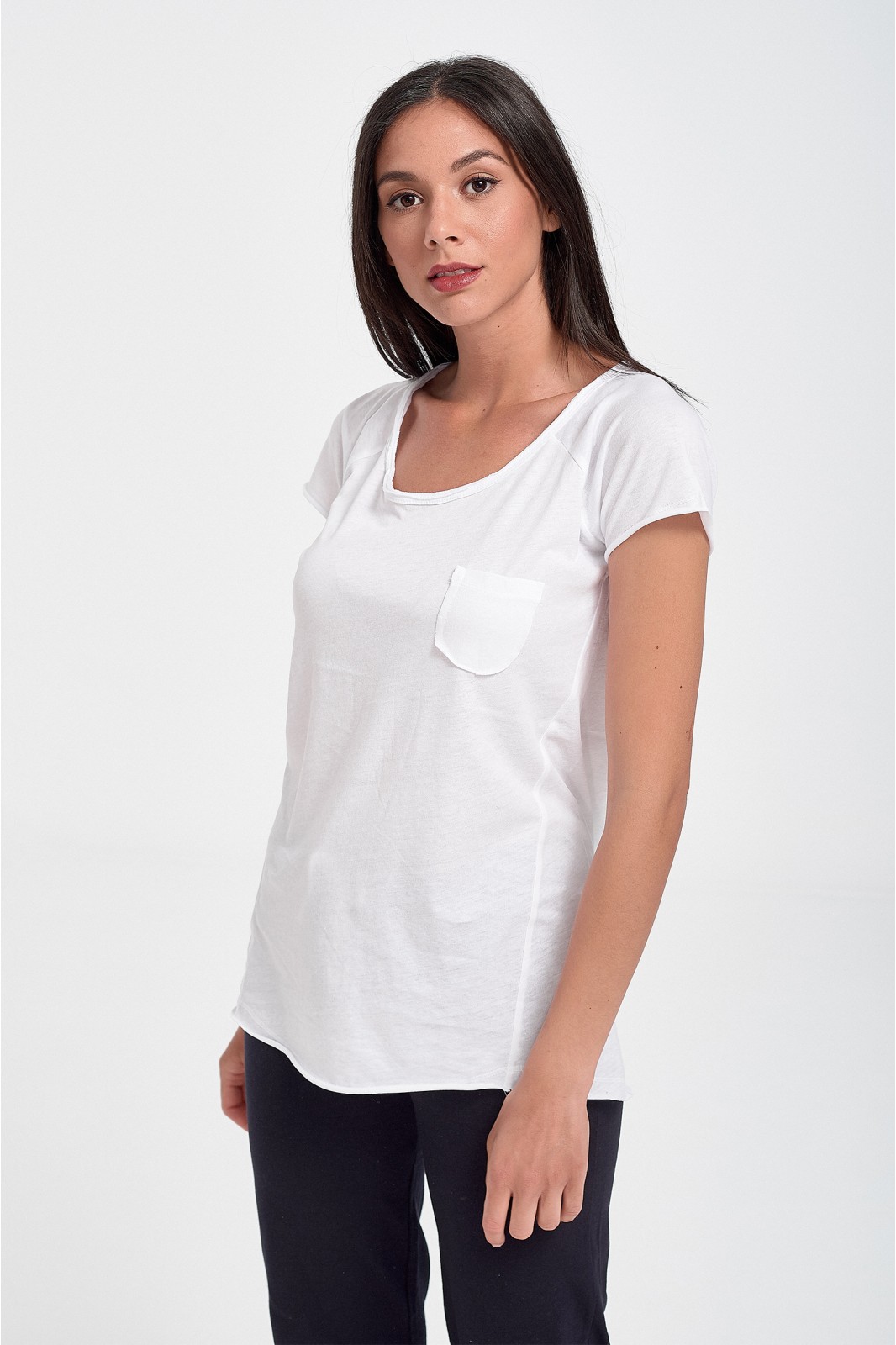 Womens plain T-Shirt JHK in 3 colours