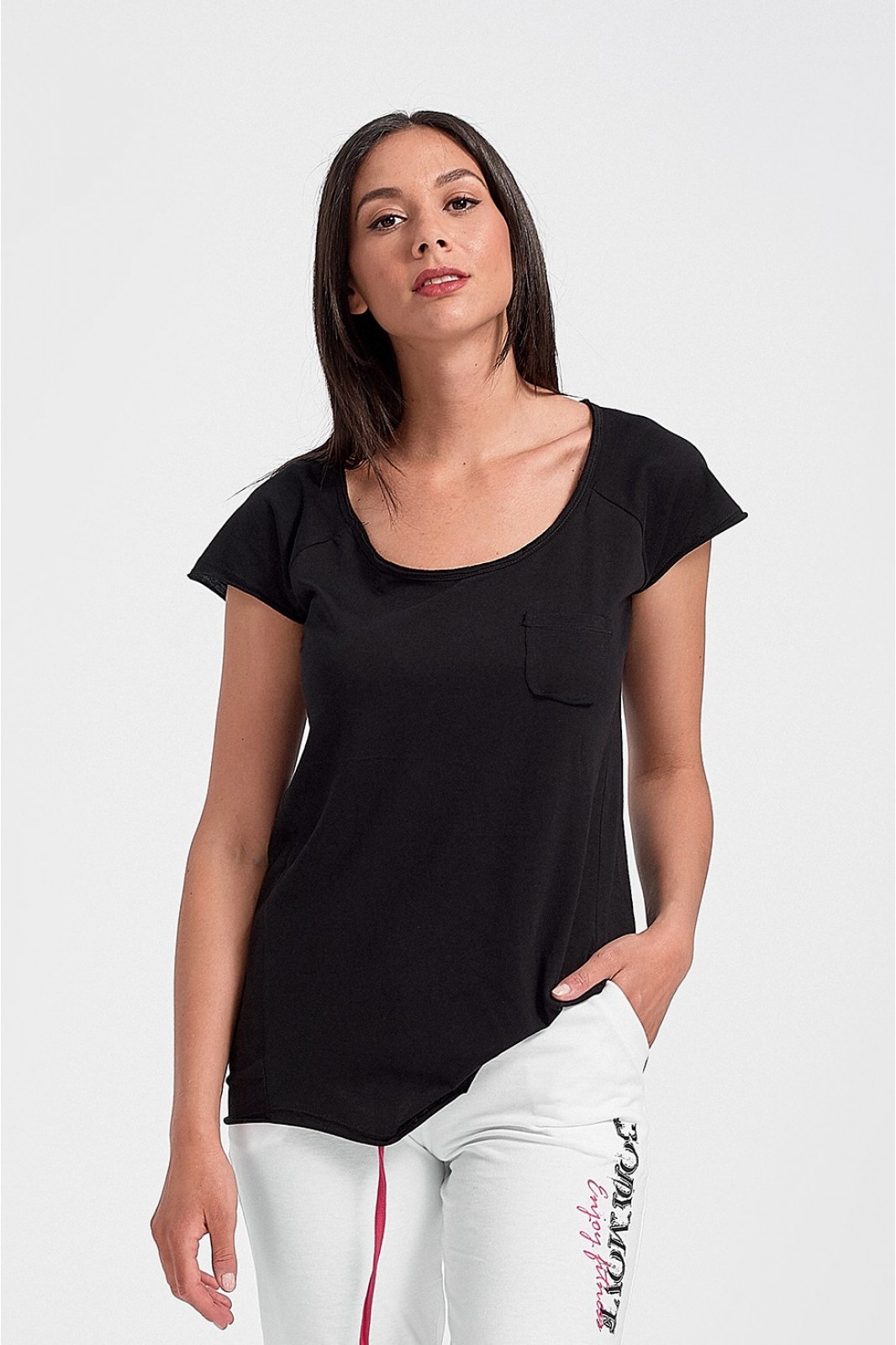 Womens plain T-Shirt JHK in 3 colours