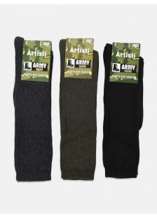 Cotton boot socks ARTISTI in 3 shades