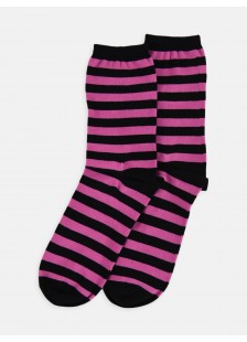 Womens socks LA DIVA Striped in 4 Shades