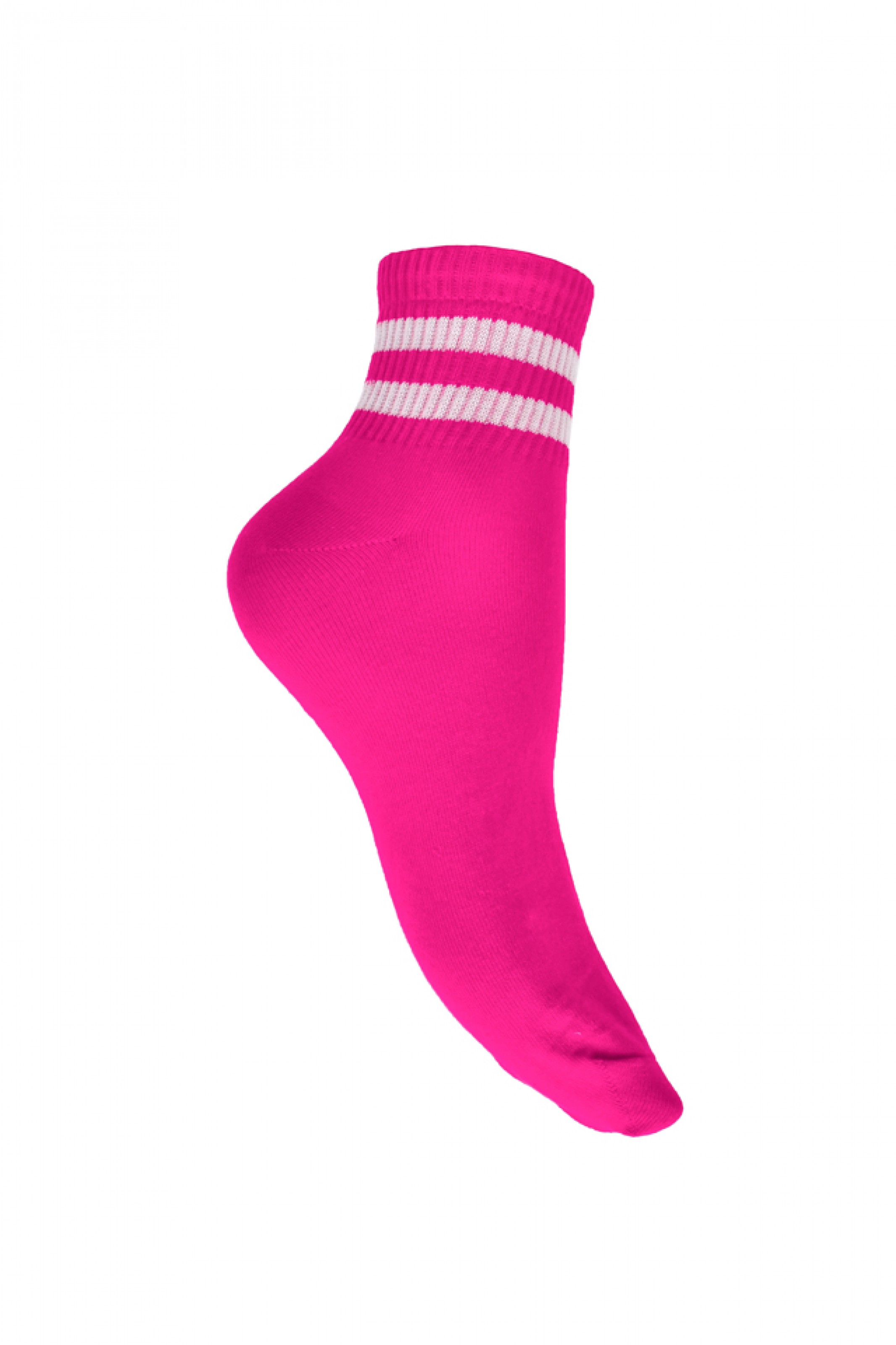 Womens midcrew socks with stripes