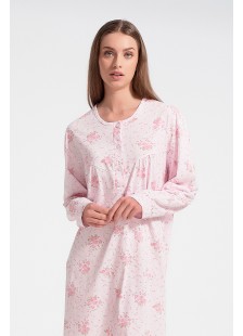 Classic winter nightwear LION Flowers in 4 Shades