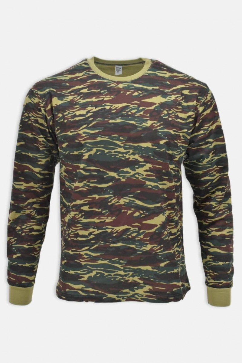 Mens camouflage sweatshirt