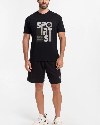 JHK Men’s Short-Sleeve T-Shirt Black 150-24-06