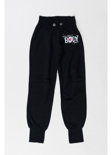 BODY MOVE black women’s sweatpants BM831