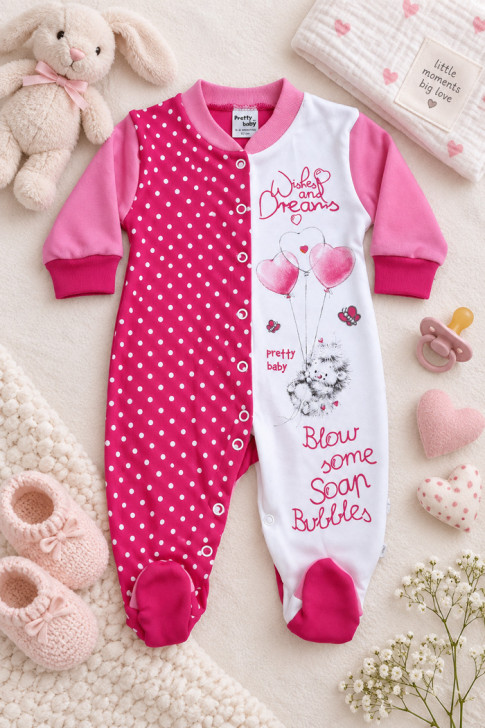 Pretty Baby Baby Girl Sleepsuit Dreams 35747-118