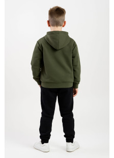 TRAX khaki three-piece winter tracksuit for boys aged 6–16